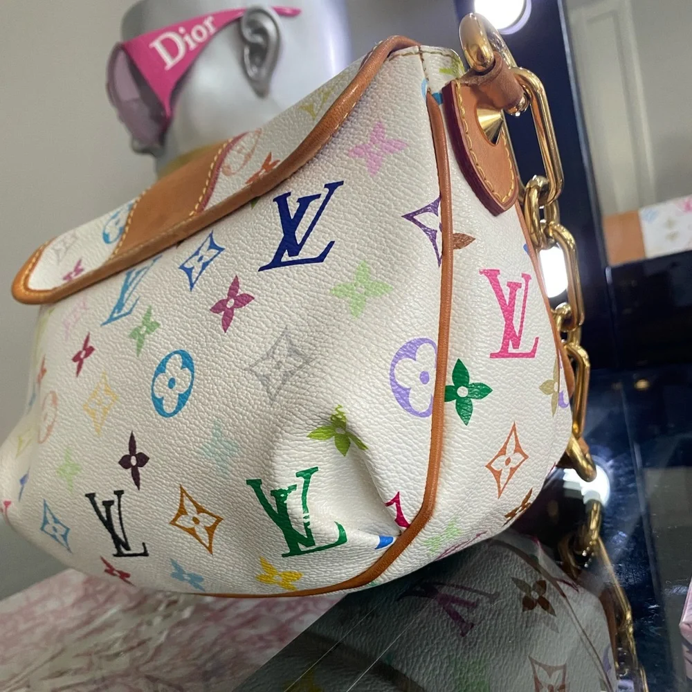 Louis Vuitton Multicolor Monogram Patti Shoulder Bag - Picture 8 of 16